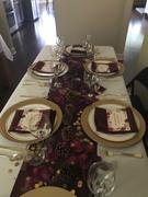 tableclothsfactory.com 12x108 Burgundy Polyester Table Runner Review