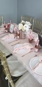 tableclothsfactory.com 90x132 Satin Rectangular Tablecloth - Rose Gold | Blush Review
