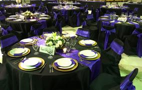 tableclothsfactory.com Black Polyester Folding Flat Chair Covers, Reusable or 1x Use Stain Resistant Chair Covers Review