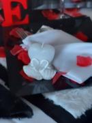 tableclothsfactory.com White Swan Heart Votive Candles Party Favor with Clear Gift Box & Ribbon Review