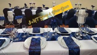tableclothsfactory.com Navy Blue Spandex Stretch Fitted Banquet Chair Cover With Foot Pockets - 160GSM Premium Spandex Review