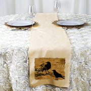 tableclothsfactory.com 12x108 Beige Polyester Table Runner Review