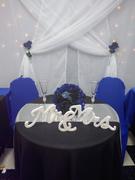 tableclothsfactory.com Royal Blue Satin Rosette Stretch Banquet Spandex Chair Cover Review
