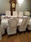 tableclothsfactory.com White Satin Rosette Stretch Banquet Spandex Chair Cover Review