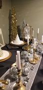 tableclothsfactory.com 4 Pcs 4 Silver Glass Mirror Disco Ball | Christmas Ornaments Review