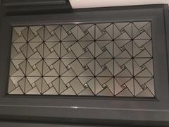 tableclothsfactory.com 10 Pack | 12x12 Silver Peel and Stick Backsplash Mosaic Mirror Wall Tiles Review