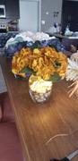 tableclothsfactory.com 5 Bushes | 25 Heads Gold Silk Artificial Hydrangeas Arrangements Flower Bushes Review