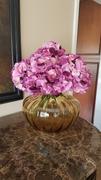 tableclothsfactory.com 5 Bushes | 25 Heads Dark Lavender/Pink Silk Hydrangea Artificial Flower Bushes Review