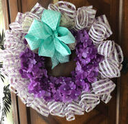 tableclothsfactory.com 7FT Purple Silk Hydrangea Artificial Flower Garland Review