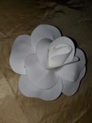 tableclothsfactory.com 6 Pack 8 Large White Real Touch Artificial Foam Craft Roses Review