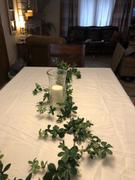 tableclothsfactory.com 6FT Green Real Touch Artificial Young Clover Leaf Garland Review