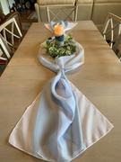 tableclothsfactory.com 6FT | Terracotta Premium Chiffon Table Runner Review