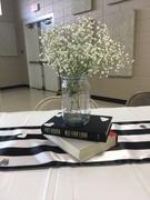 tableclothsfactory.com 12 x 108 | Black & White | Stripe Satin Table Runners Review
