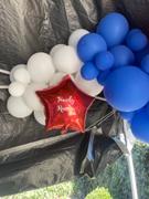 tableclothsfactory.com 2 Pack | 16 | Red | Aluminium Foil Air Helium 4D Star Mylar Balloons Review