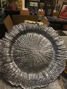 tableclothsfactory.com 6 Pack | 13 | Round Reef Silver Acrylic Plastic Charger Plates Review