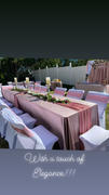 tableclothsfactory.com 120 Premium Velvet Round Tablecloth - Gold Review