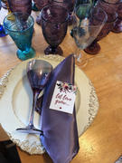 tableclothsfactory.com 5 Pack | 20x 20 Violet Amethyst Satin Linen Napkins Review