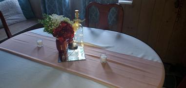 tableclothsfactory.com 12x108 Dusty Rose Polyester Table Runner Review