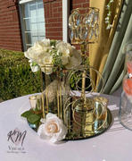 tableclothsfactory.com 8 Tall | Gold Wedding Table Numbers | Freestanding 3D Decorative Metal Wire Numbers | 8 Review