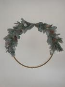 tableclothsfactory.com 24 Gold Heavy Duty Metal Hoop Wreath | Floral Hoop Review