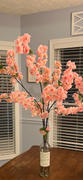 tableclothsfactory.com 4 Bushes | 40 Tall Pink Silk Artificial Flowers Faux Cherry Blossoms Branches Review