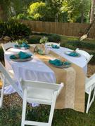 tableclothsfactory.com 5 Pack 20x20 Teal Polyester Linen Napkins Review