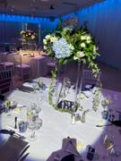 tableclothsfactory.com 24 Clear Acrylic Floor Vase Flower Stand With Mirror Base, Wedding Column Review