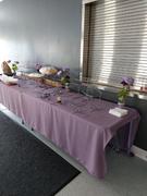 tableclothsfactory.com 90x156 Violet Amethyst Polyester Rectangular Tablecloth Review