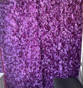 tableclothsfactory.com 11 Sq Ft | 4 Panels UV Protected Purple Hydrangea Flower Wall Mat Panel Review