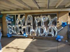 tableclothsfactory.com 40 Gold Mylar Foil Letter Helium Balloons - A Review