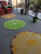 DecorZee Round Printed Fruit Slice Floor Mat Rug Review