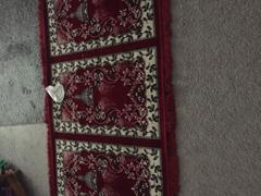 Modefa Wide 3 Person Islamic Prayer Rug - Vined Red Review