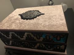 Modefa Holy Quran in Keepsake Velvet Gift Case - Pink / Black Review