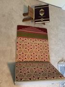 Modefa Convertible Travel Prayer Mat with Backrest - Selcuk Beige/Purple Review