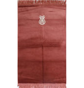 Modefa Solid Simple Velvet Prayer Rug with Tulip - Rose Pink Review