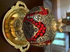 Modefa Islamic Pomegranate Decor Piece with Ayatul Kursi Gold 1914 Review