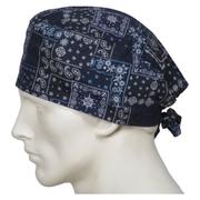 SurgicalCaps.com Scrubs Caps Bandana Blues Review