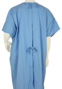 SurgicalCaps.com Hospital Gowns Candy Blue Review