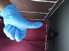 Senior.com Dynarex Safe-Touch Blue Nitrile Exam Gloves - Powder-Free Review