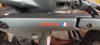 Lettrage Velo Sticker autocollant vélo mini sans fond 5mm ultra discret Review