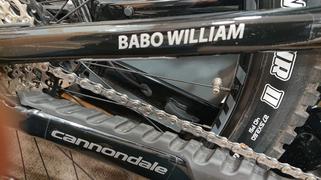 Lettrage Velo Sticker Autocollant Nom Drapeau Vélo sans fond typo 2 Review