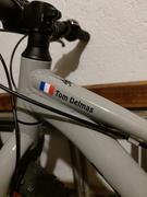 Lettrage Velo Sticker Autocollant Nom Drapeau Vélo sans fond typo 13 Review
