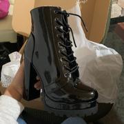 Styletto Patent Leather Booties Review