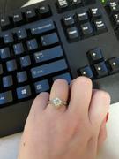 Kobelli Cushion Moissanite Floral Halo Ring (1 1/3 CTW) Review
