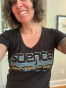 Solid Threads Women's Science, Light Years of Fun T-shirt Review