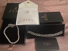 ZÈRA Silver 4 MM Tennis Anklet Review