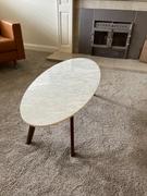 Poly & Bark Riley Marble Oval Coffee Table Review
