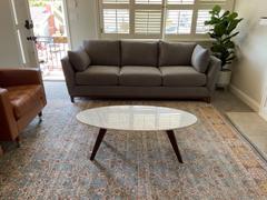 Poly & Bark Riley Marble Oval Coffee Table Review