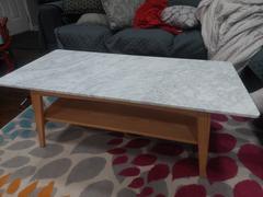 Poly & Bark Nora Marble Coffee Table Review