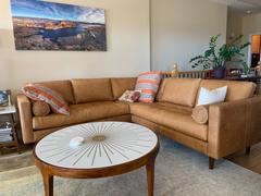 Poly & Bark Napa Leather Corner Sectional Sofa Review
